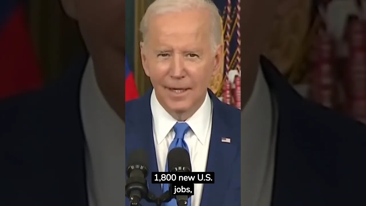 Joe Biden Touts Investments, Trip to Lawmaker Taylor Greene's Backyard-World-Wire #shorts