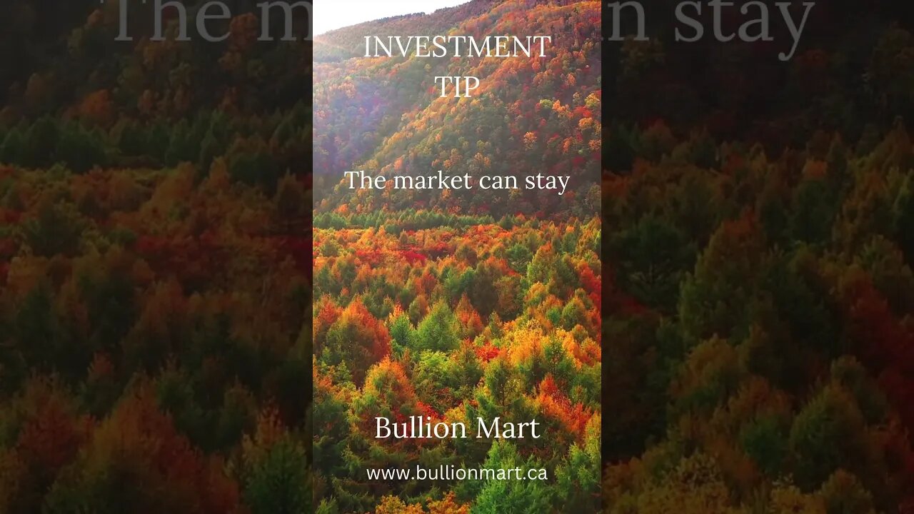 Investment Tip from Bullion Mart