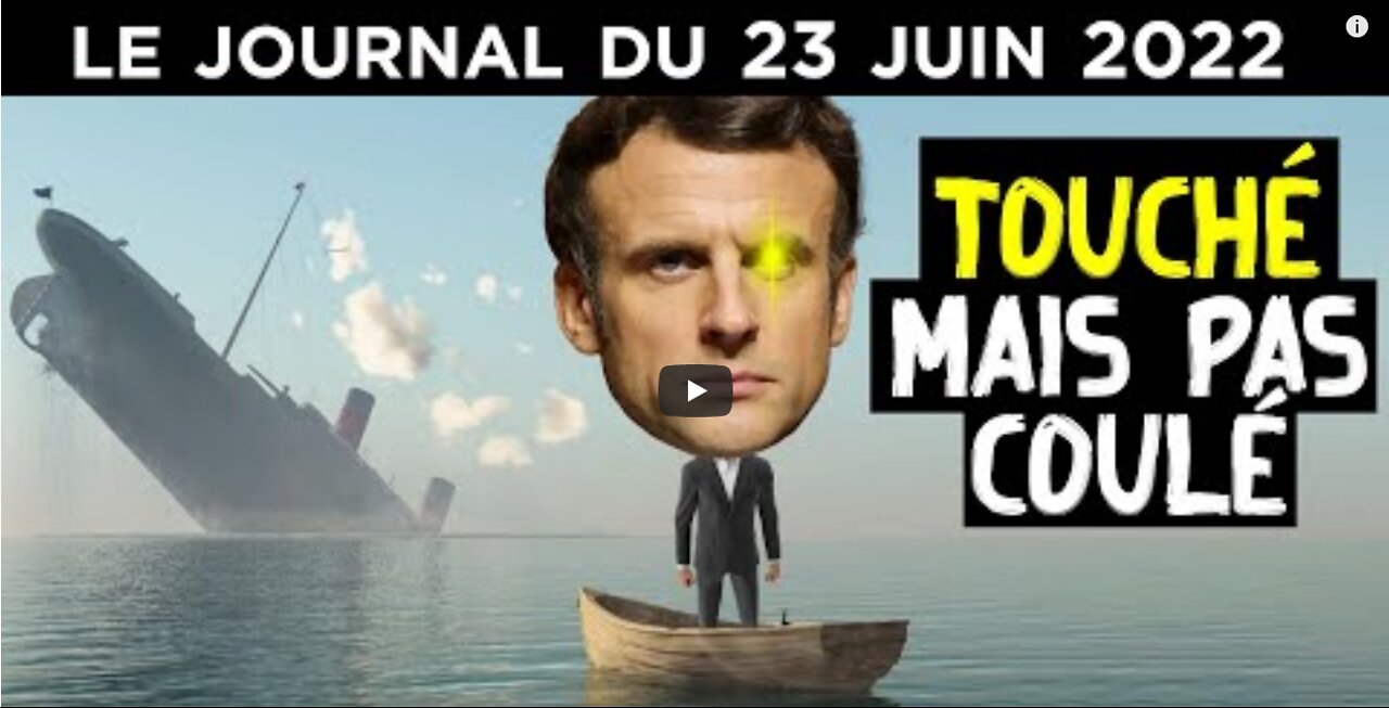 Macron prépare la suite - JT du jeudi 23 juin 2022