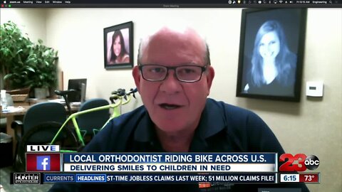 Check This Out: Local dentist riding bike across the U.S.