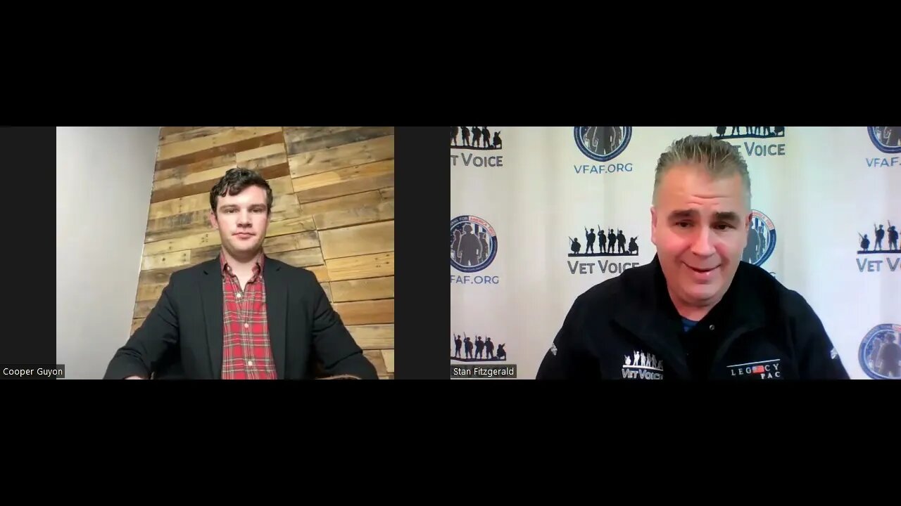 THE COOPER GUYON SHOW talks with Stan Fitzgerald Veterans For Trump Legacy PAC on all things Trump