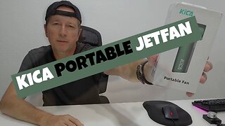 KiCA Portable Mini Handheld JetFan | Unboxing, Wind Speed Test & Quick Review 2024