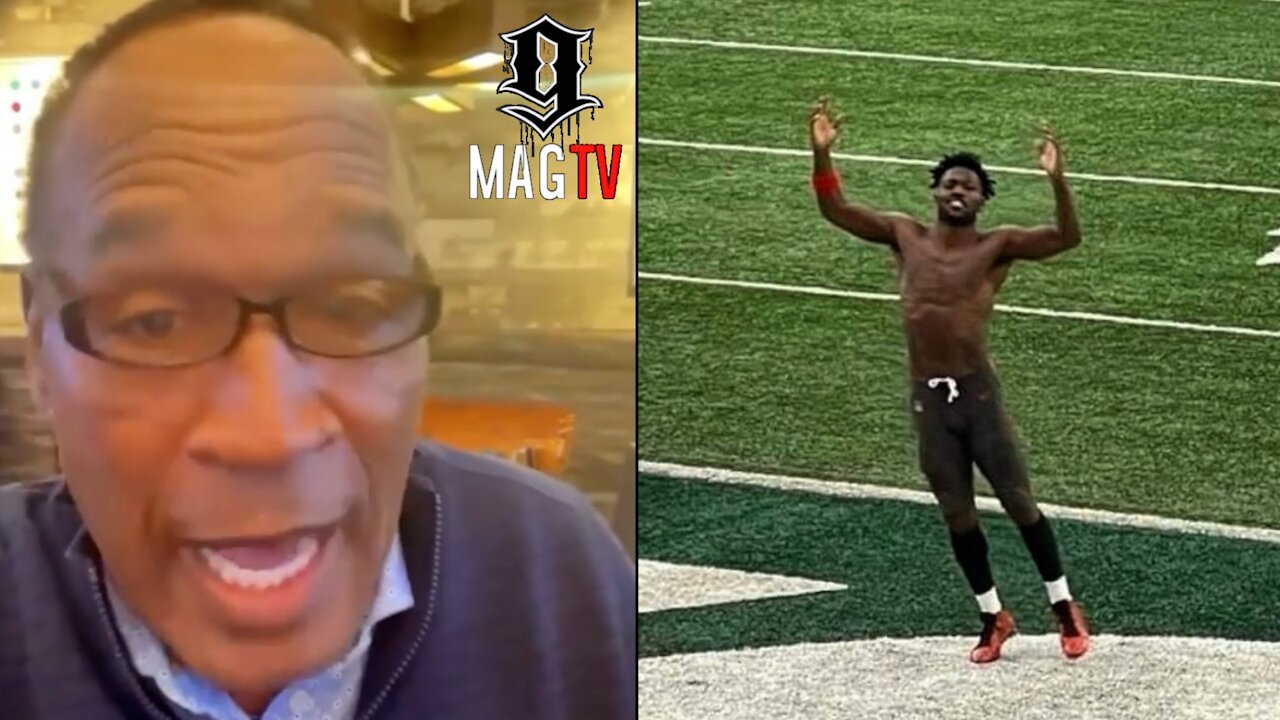 O.J. Simpson Criticizes Antonio Brown After He Leaves The Field! 🤫