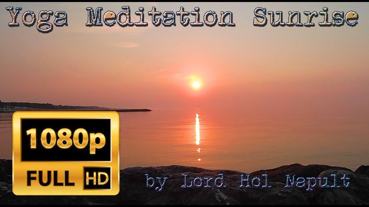 Yoga Meditation Sunrise