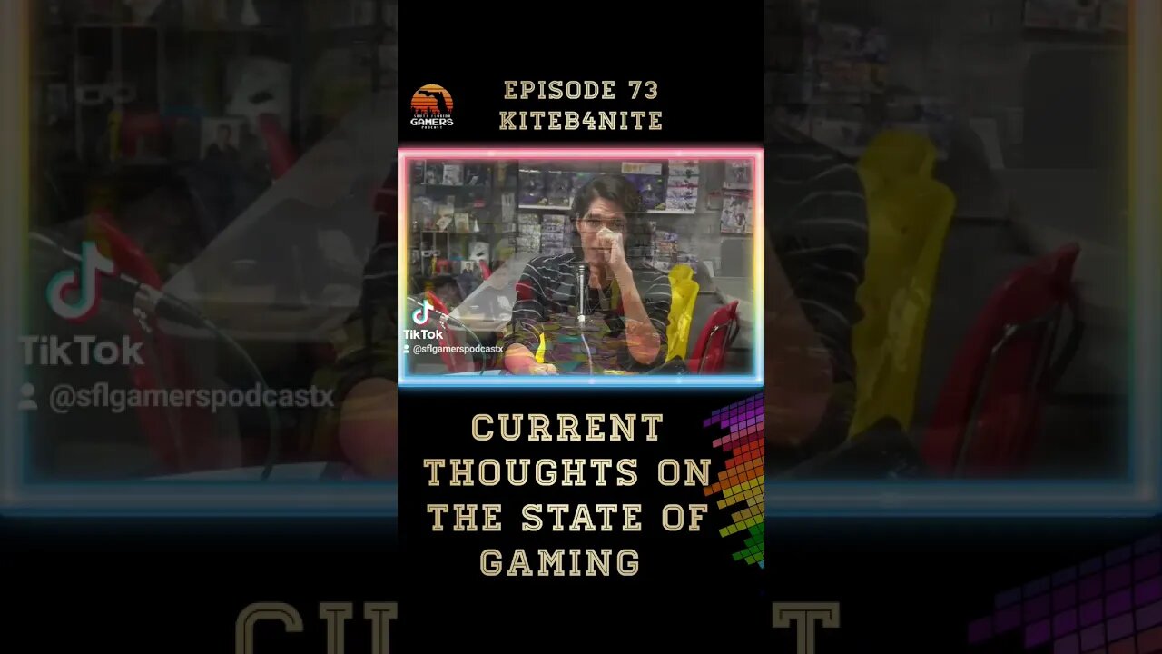 We got @kiteb4night thoughts on the current state of gaming. What are your thoughts? Agree or no?