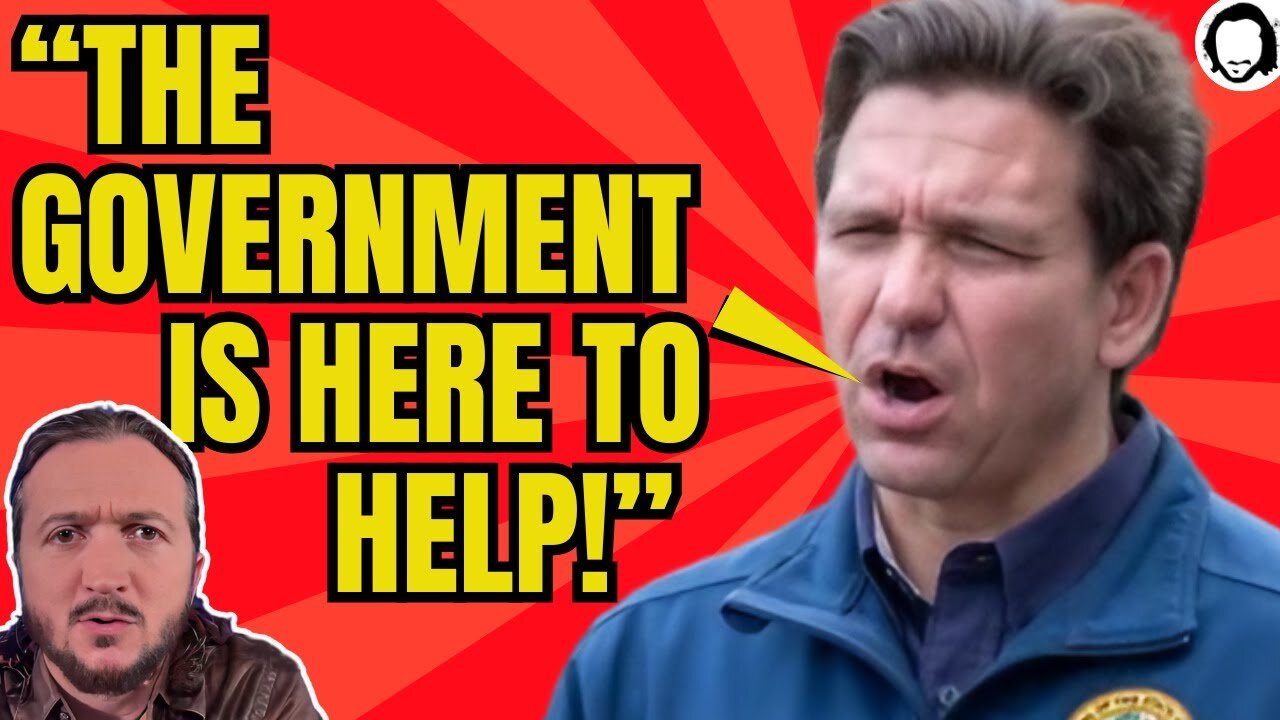 Gov. Ron DeSantis Suddenly LOVES Government