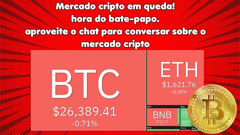 BATE-PAPO AO VIVO SOBRE O MERCADO CRIPTO - Cripto moeda Brasilheira [ Pancakeswap ]