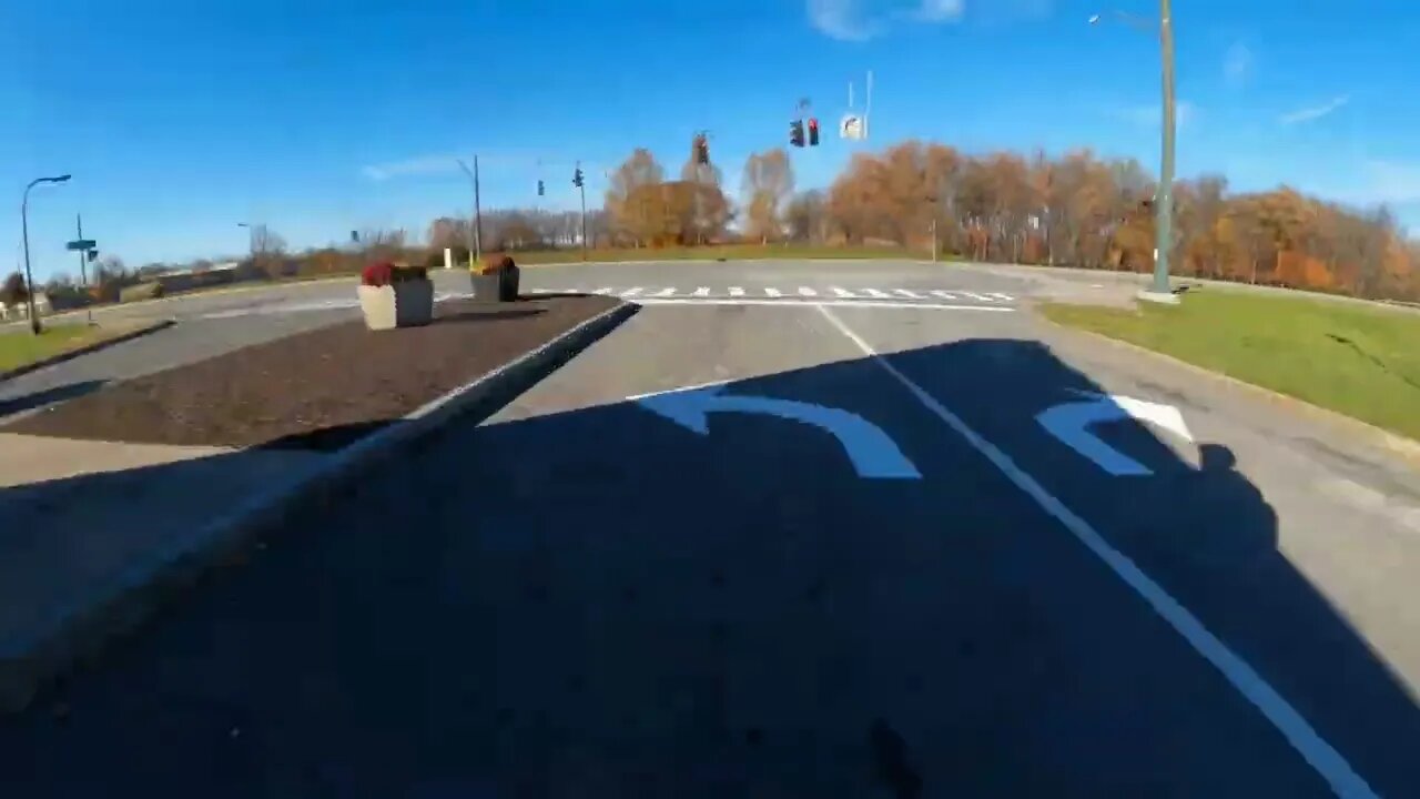 RIT Quarter Mile "The Sentinel" to Genesee Greenway Trail timelapse via Route 252 / Ballantyne Road