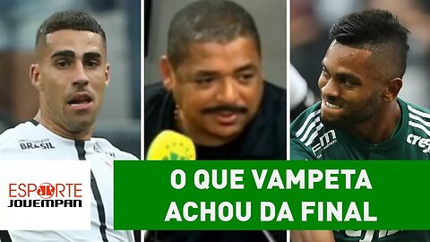 OLHA o que VAMPETA achou de Corinthians 0 x 1 Palmeiras!