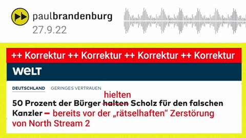 Schmerkel & die "rätselhafte" Pipeline-Explosion