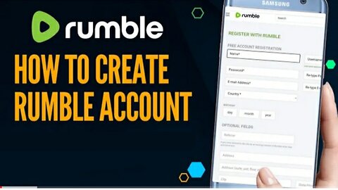 How to create Rumble Account || Update 2024 || rumble account কিভাবে খুলবেন? ২০২৪ সালের নতুন নিয়মে?