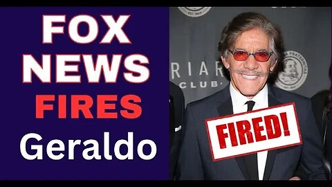 FOX NEWS Fires Geraldo Rivera So He Quits