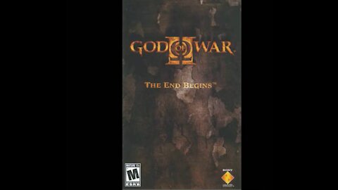 God of War II - Game Manual (PS2) (Instruction Booklet)