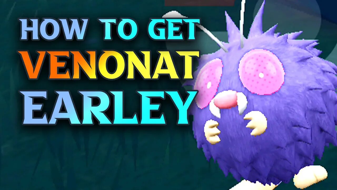 How To Get Venonat Pokemon Scarlet And Violet