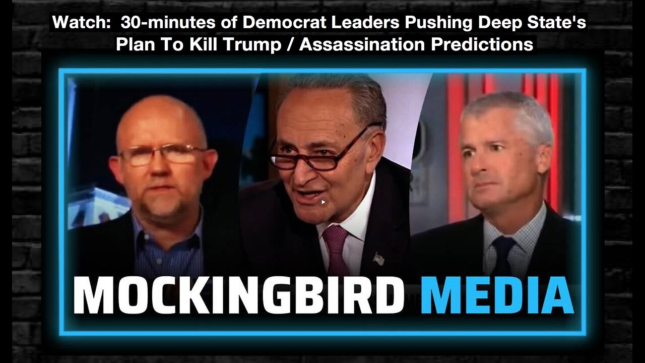 ⚫️🇺🇸 Watch❗️ 30-Mins of Democrat Leaders Pushing Deep State's Plan To Kill / Assassinate Trump❗️👀