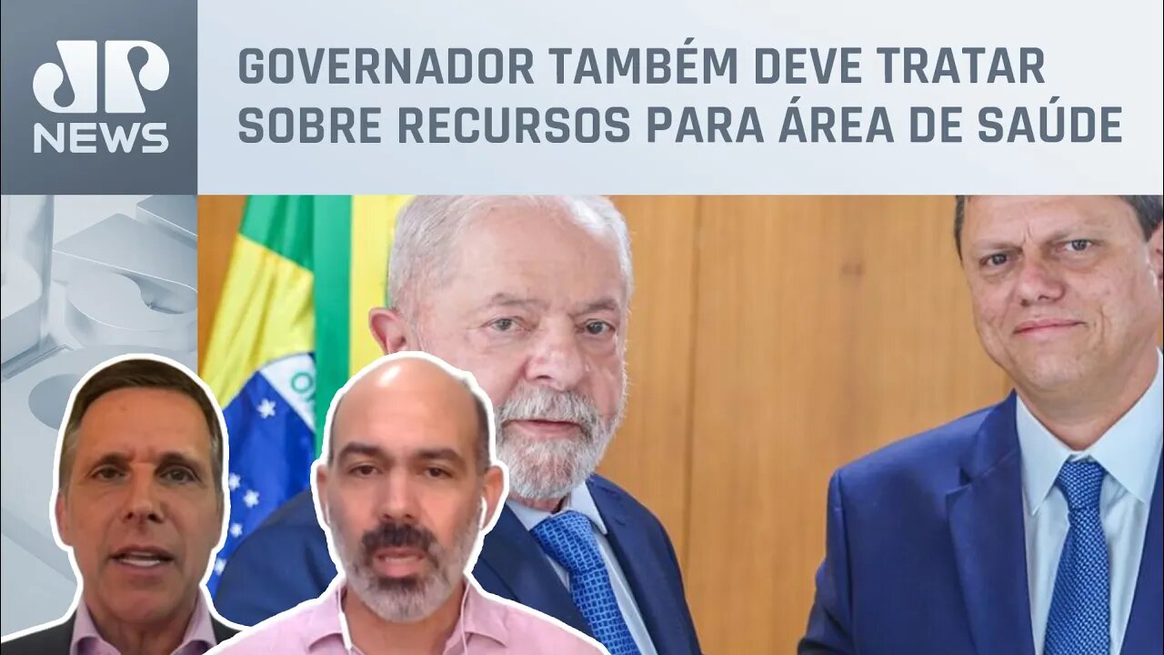 Tarcísio vai discutir privatização do porto de Santos com Lula; Capez e Schelp analisam