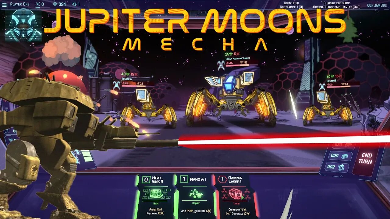 Jupiter Moons: Mecha - MechWarrior With Card Combat (Roguelike Deck-Builder)