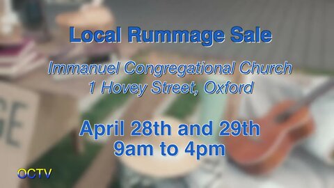 Immanuel Congregational Church Rummage Sale