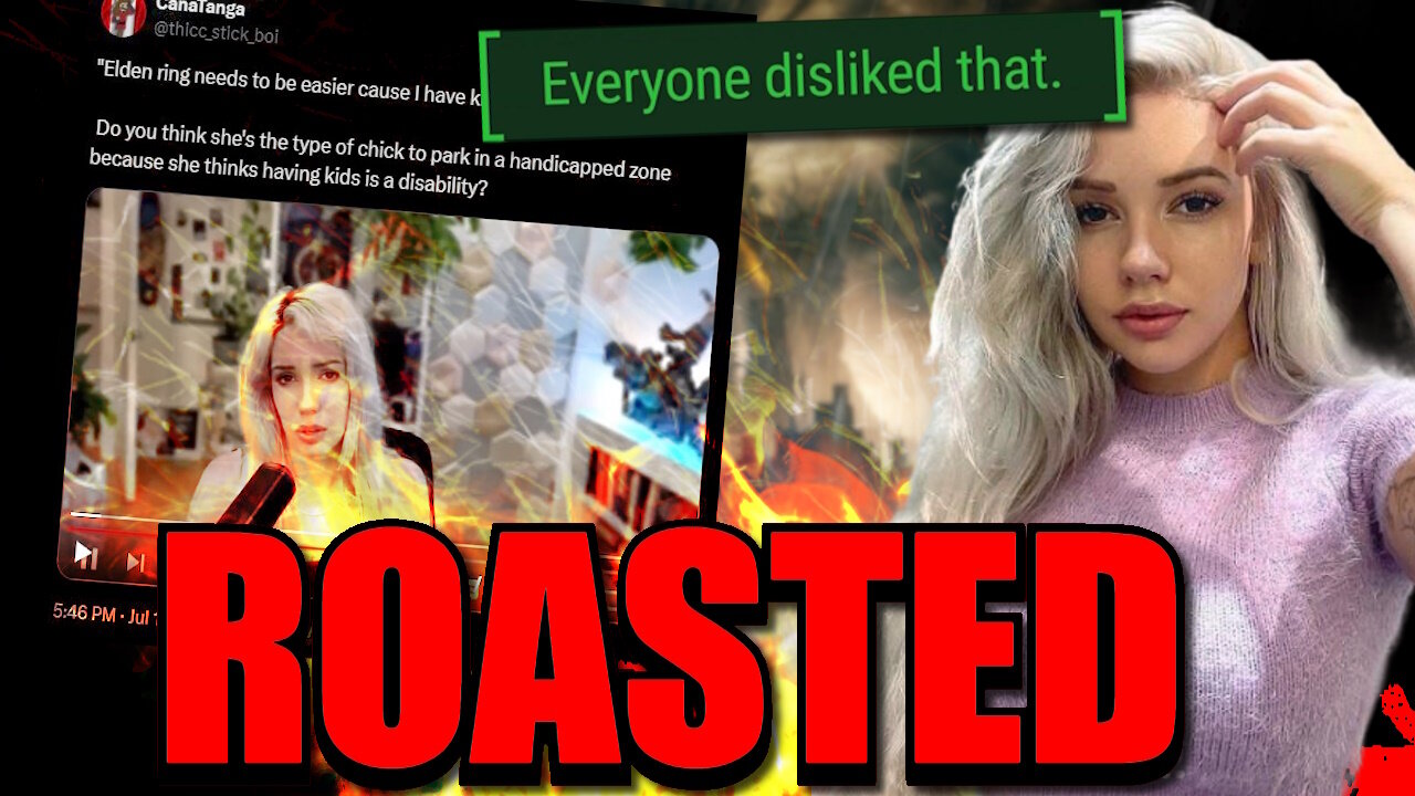 Alanah Pearce ROASTED Over GARBAGE Elden Ring Video