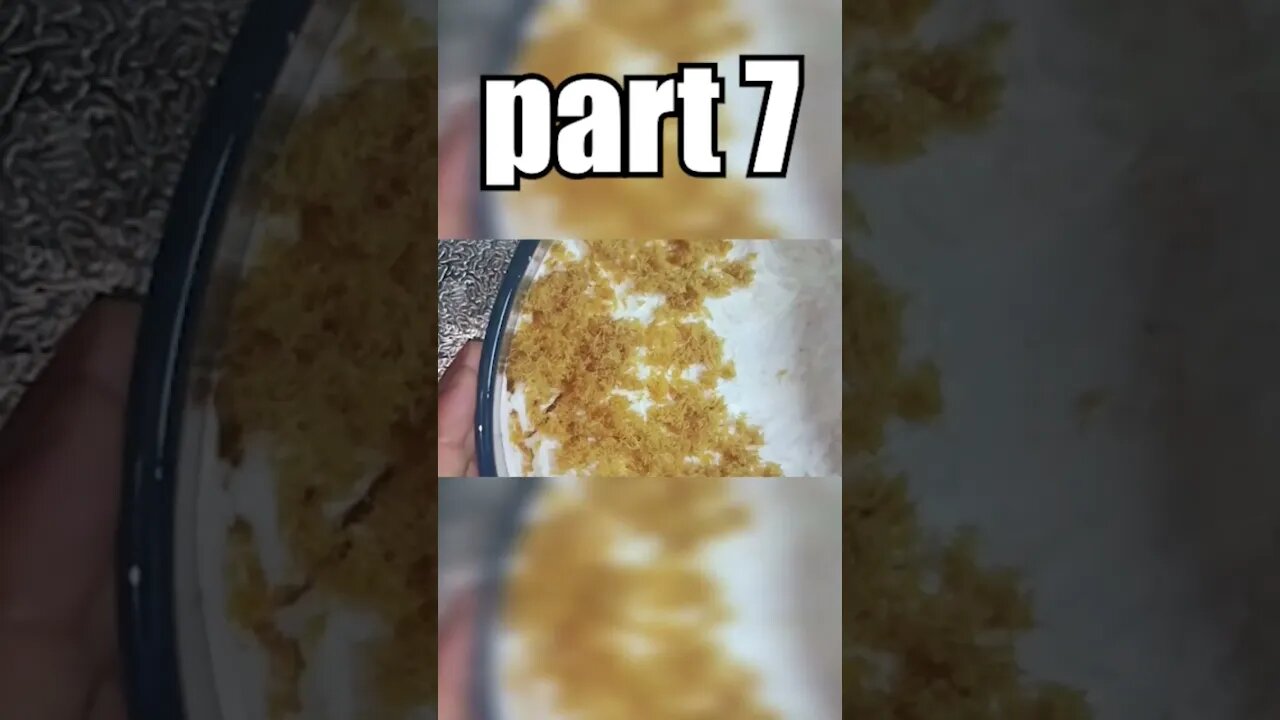 طريقة عمل الكنافة PART 7 #cooking #food
