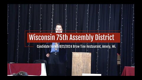 Wisconsin 75th Assembly District Candidate Forum