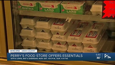 We're Open Green Country: Perry's Food Store Continues Offering Essentials during Coronavirus Pandemic