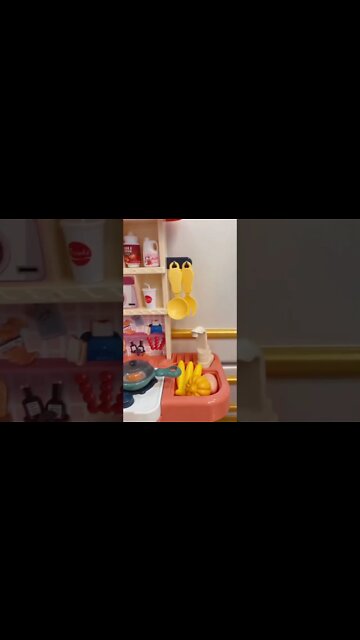 Cute adorable baby child with warm white and pink hat with cute baby girl