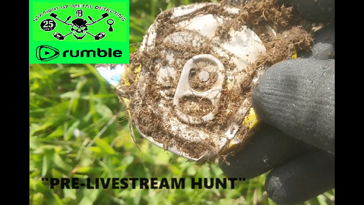 Straight Up Metal Detecting : "Pre-Live Stream Hunt" : 2024