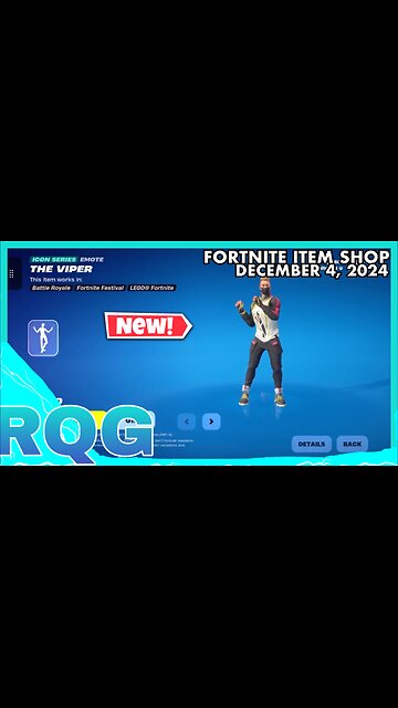 “NEW” VIPER “MEGEN THEE STALLION” EMOTE IS HERE! FORTNITE ITEM SHOP (December 4, 2024)