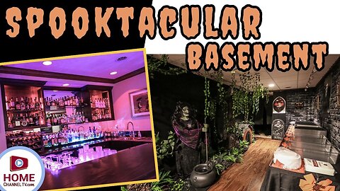 Halloween Haunted House Basement Remodel Tour