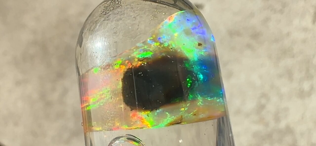 Ethiopian Crystal Opal with Black Core “The Black Hole”