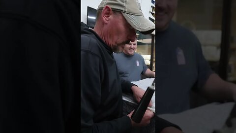 Jay Thomas tries his hand at some custom mattress making.