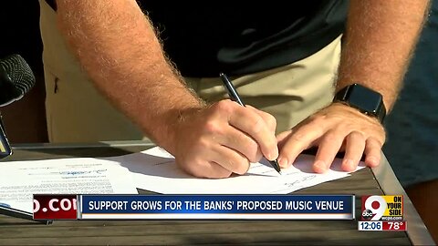 Business representatives sign letter in support of music venue at The Banks