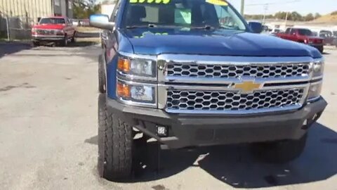 2015 CHEVY SILVERADO 1500 LT Z71 4X4 DOUBLE CAB