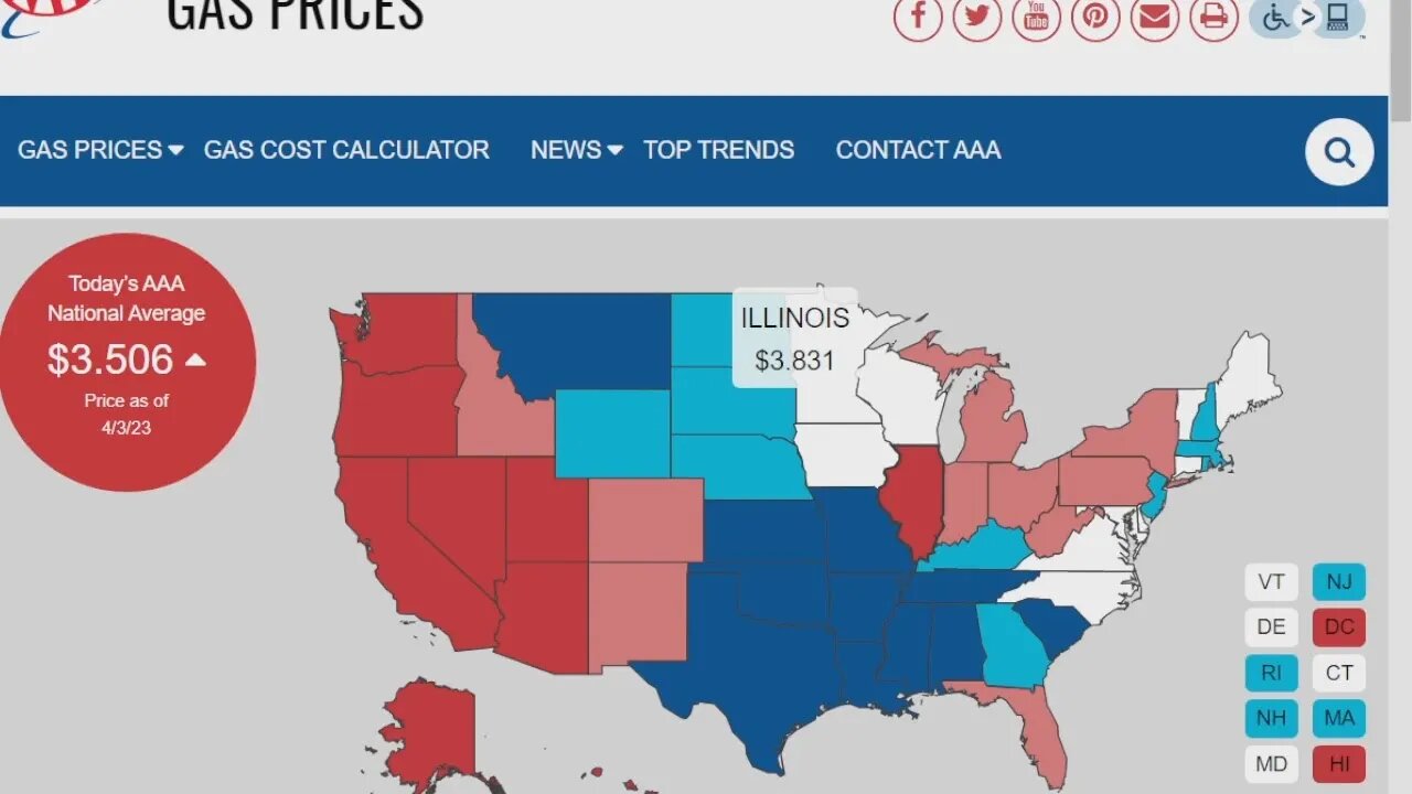 OPEC+ cuts to oil production expected to further impact Illinois' already high gas prices