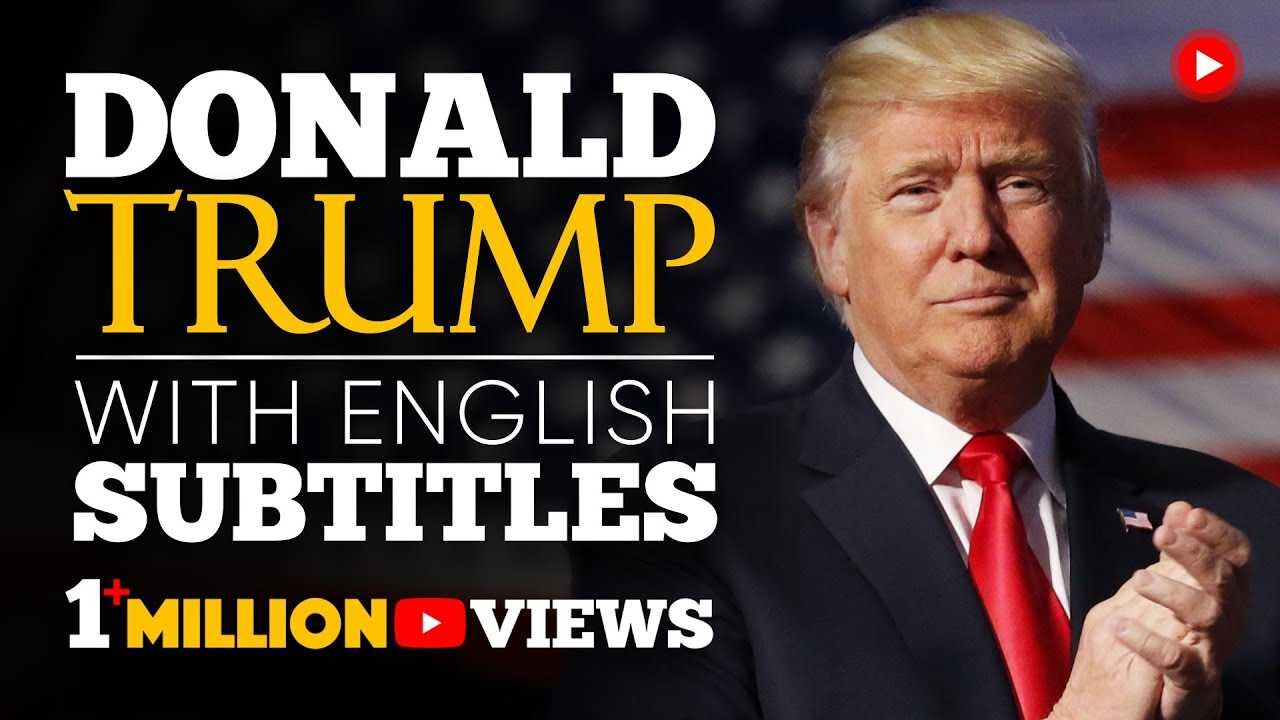 Donald Trump With English