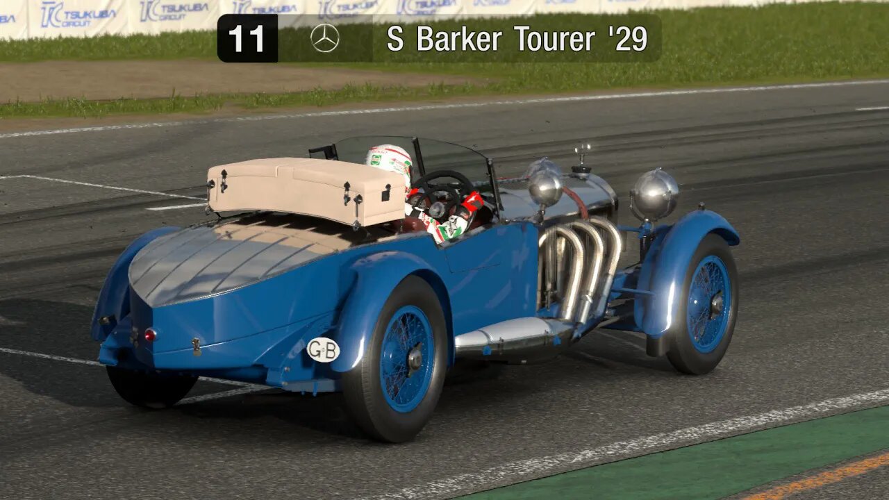 Gran Turismo 7 | Replay GT Sophy | Mercedes S Barker Tourer '29 | Tsukuba Circuit