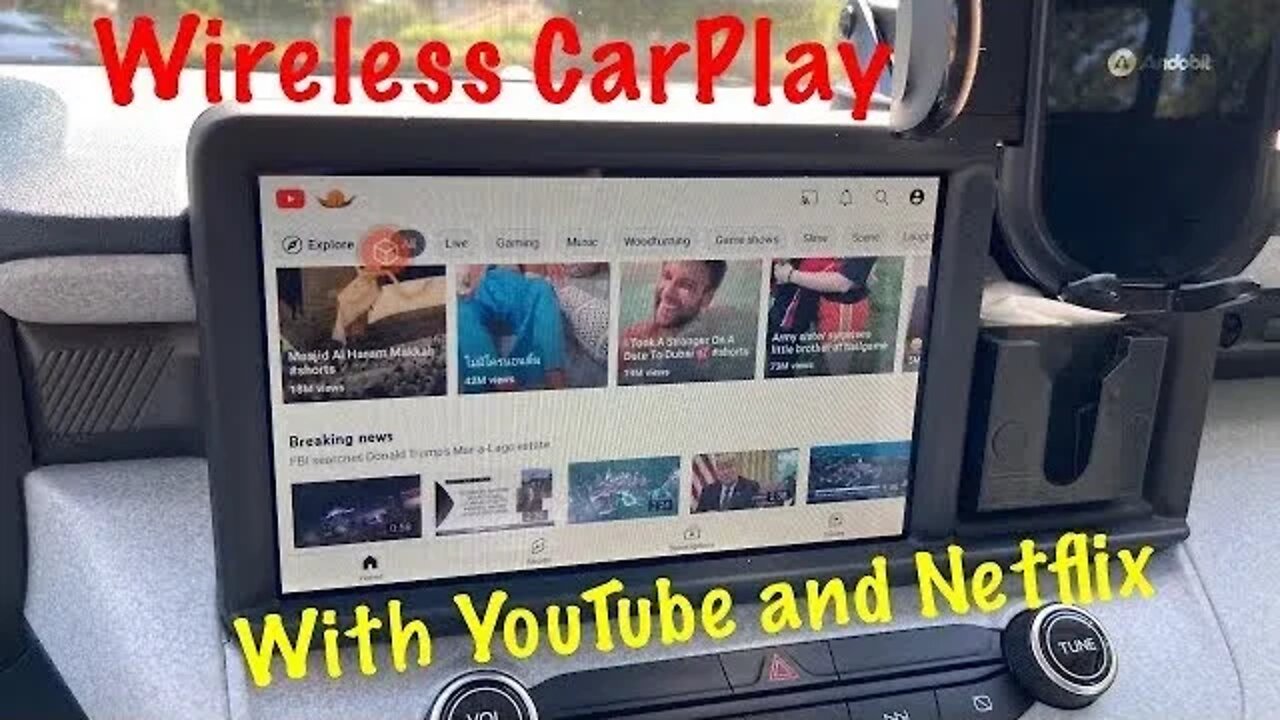 Another Wireless CarPlay Option With YouTube and Netflix. AI Box Lite