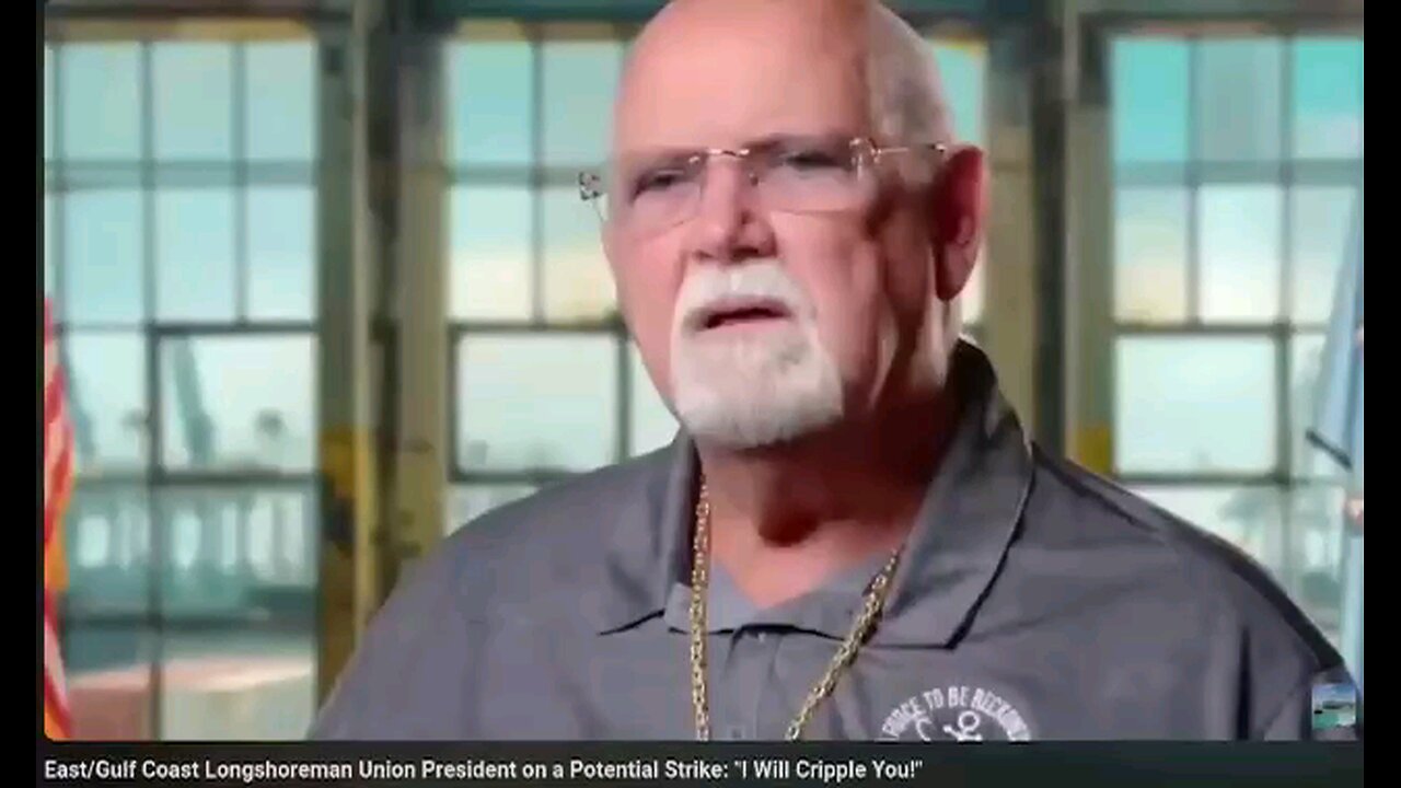 East coast Longshoreman union leader - "I will cripple you" @Retards_TikTok @Retardsoftiktok