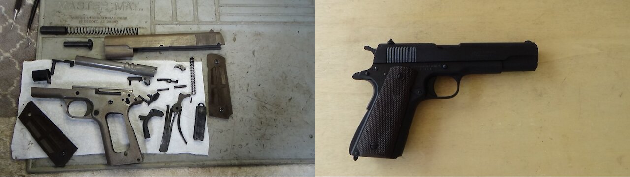 Colt 1911 Restoration Project - Beginning
