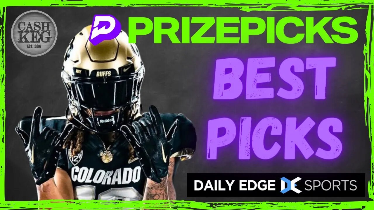 CFB PRIZEPICKS WEEK 3 | PROP PICKS | SATURDAY | 9/16/2023 | BEST BETS | CFB DAILY EDGE SPORTS