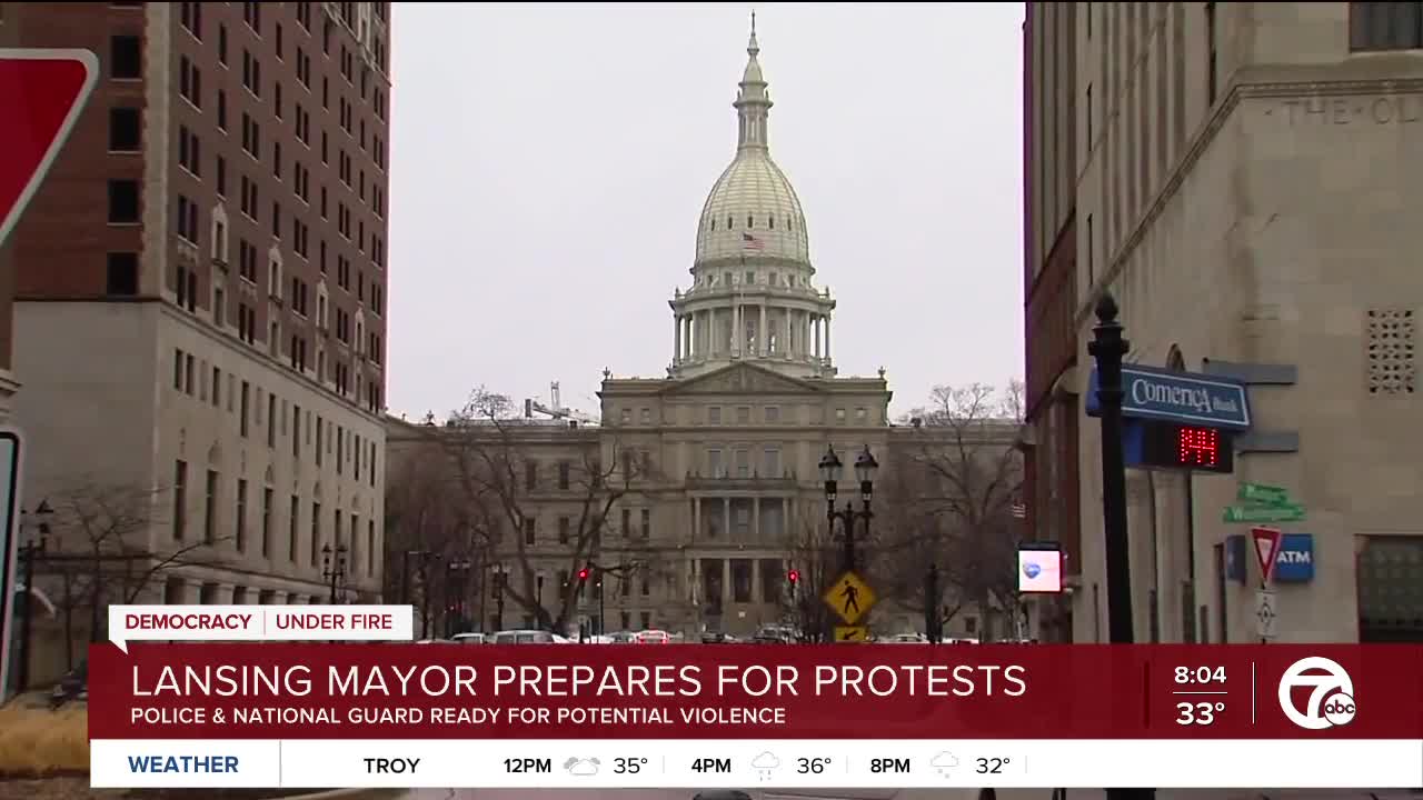 Lansing Prepares for Possible Protests