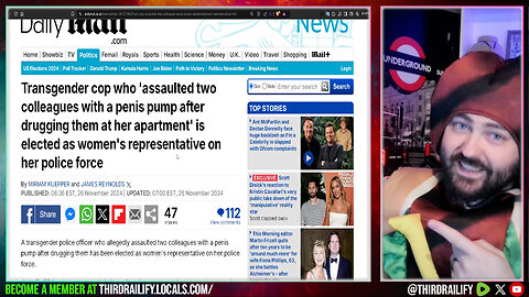 Transgender cop who 'assaulted two colleagues with a penis pump after drugging them
