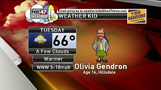 Weather Kid - Olivia - 5/13/19