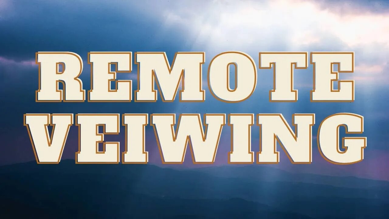 Refining the Art of Perception: A Remote Viewer's Journey into the Beyond