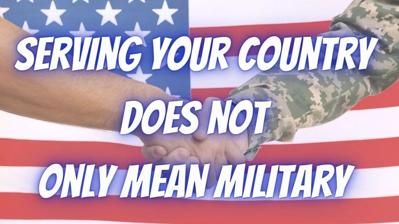 Gen Wesley Clark: Serving Your Country Does NOT Mean Militarily Only