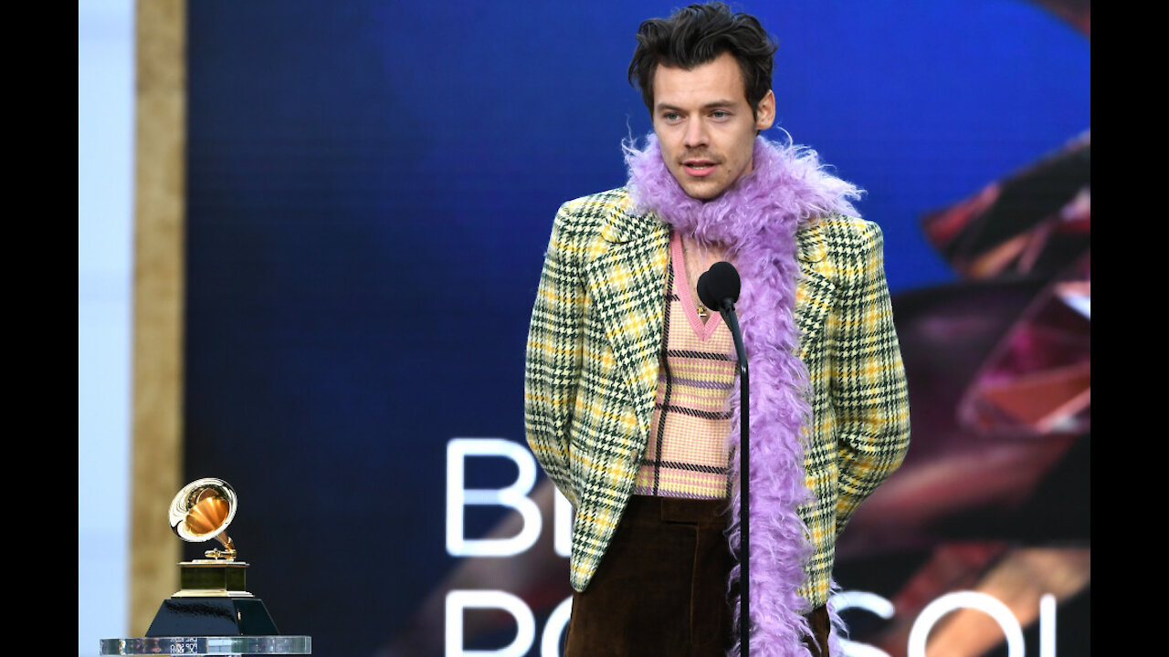 Harry Styles has won his first Grammy Award