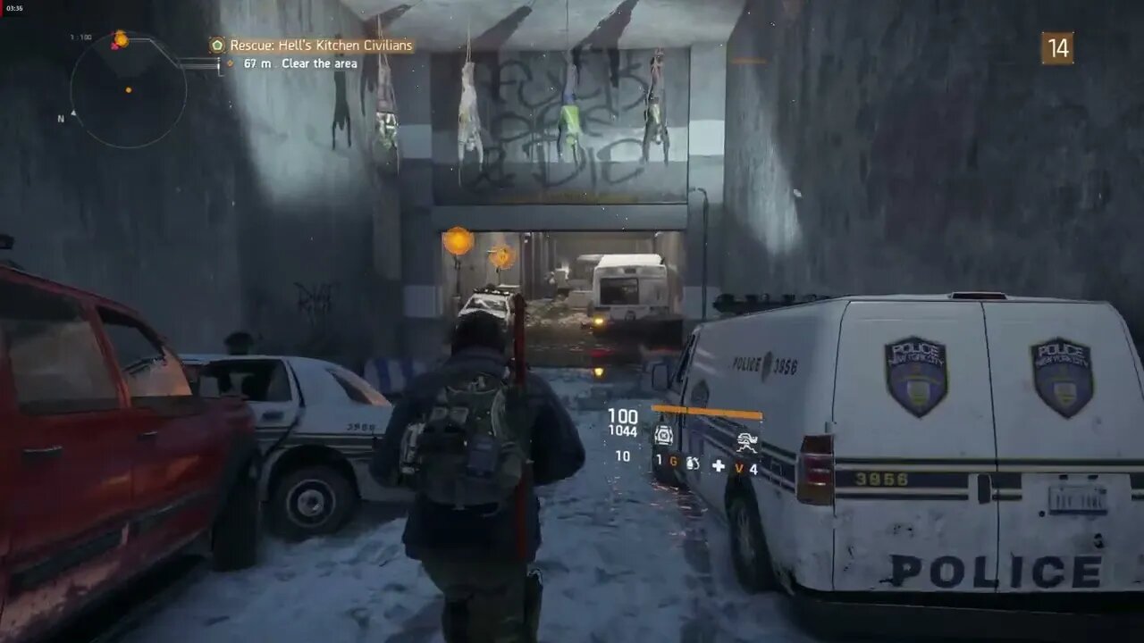 Tom Clancy's The Division Rescue Hell's Kitchen Civilians Level 10