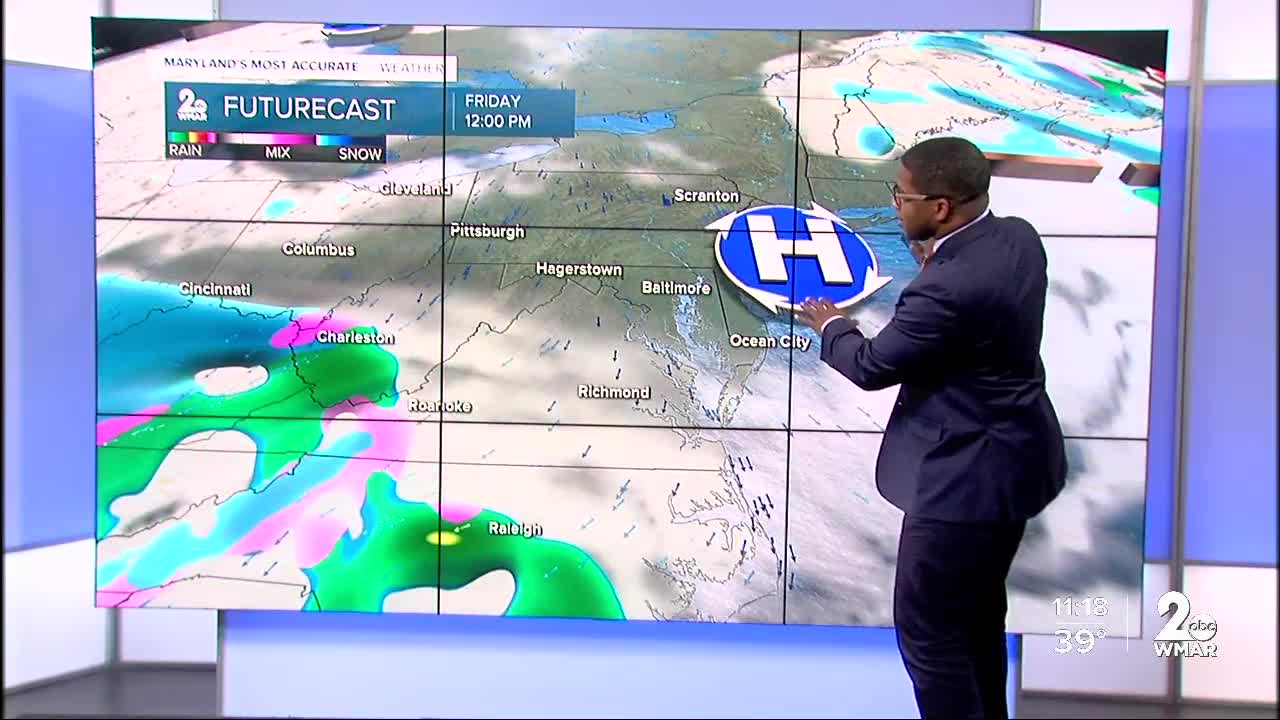 WMAR-2 News Weather at 11