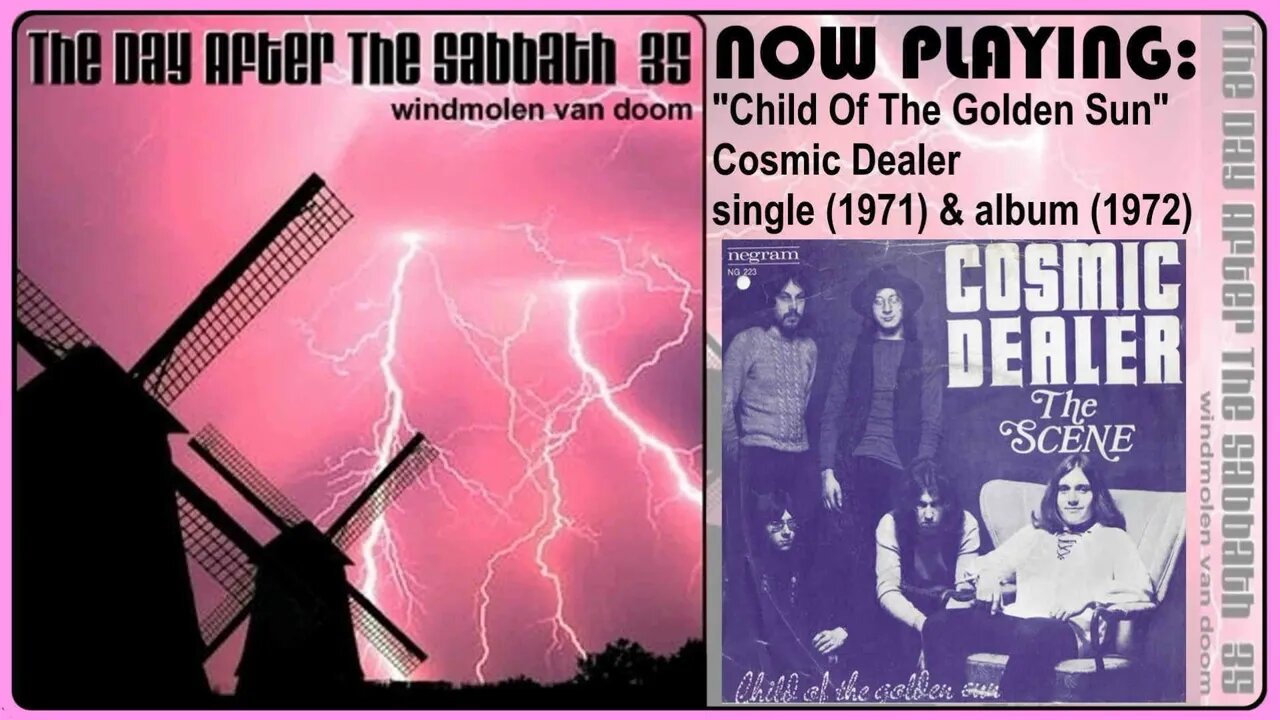 Cosmic Dealer - Child Of The Golden Sun single mix [1971 Hard Rock Heavy Psych Netherlands ]